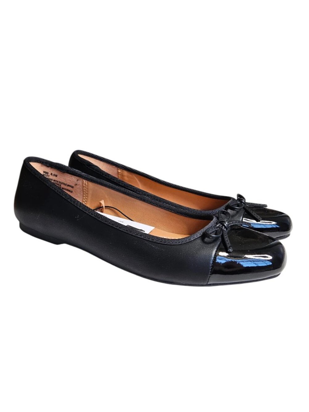 DV by Dolce Vita Women's Moxy Ballet Flats, Black, 8.5M, NWT